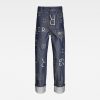 Ανδρικό παντελόνι G-Star E Tedie Ultra High Straight Jeans Αυθεντικό