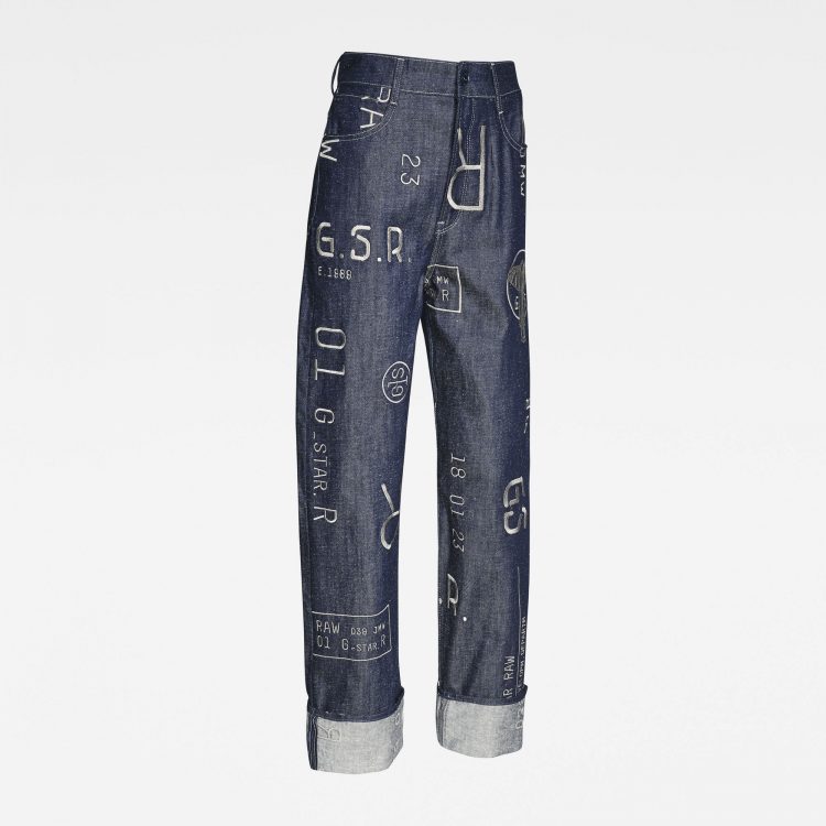 Γυναικείο παντελόνι G-Star RAW E Tedie Ultra High Straight Jeans | Original 2