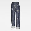 Γυναικείο παντελόνι G-Star RAW E Tedie Ultra High Straight Jeans | Original 8