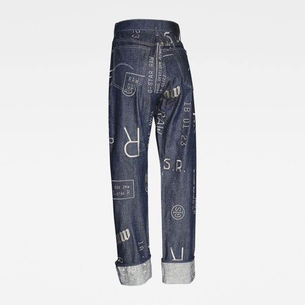 Γυναικείο παντελόνι G-Star RAW E Tedie Ultra High Straight Jeans | Original