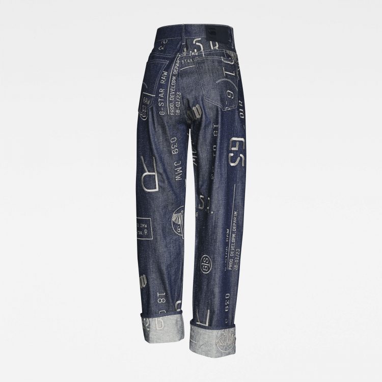 Γυναικείο παντελόνι G-Star RAW E Tedie Ultra High Straight Jeans | Original 5