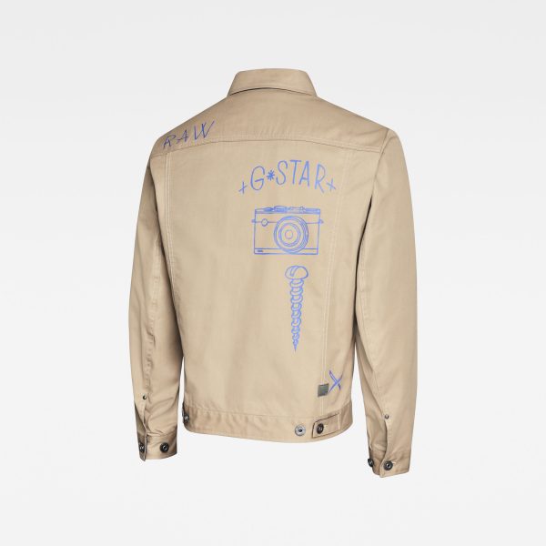 Ανδρικό G-Star RAW E Trucker Jacket | Original