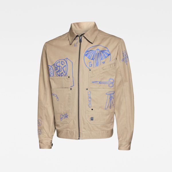 Ανδρικό G-Star RAW E Trucker Jacket | Original