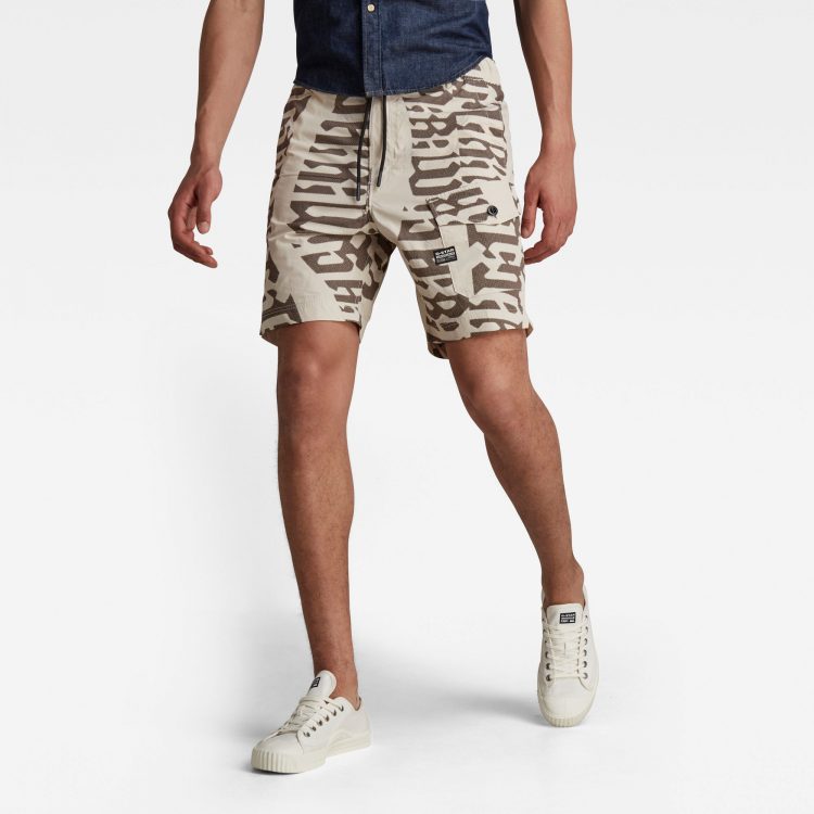 Ανδρικό παντελόνι G-Star Front Pocket Artwork Sport Shorts Αυθεντικό