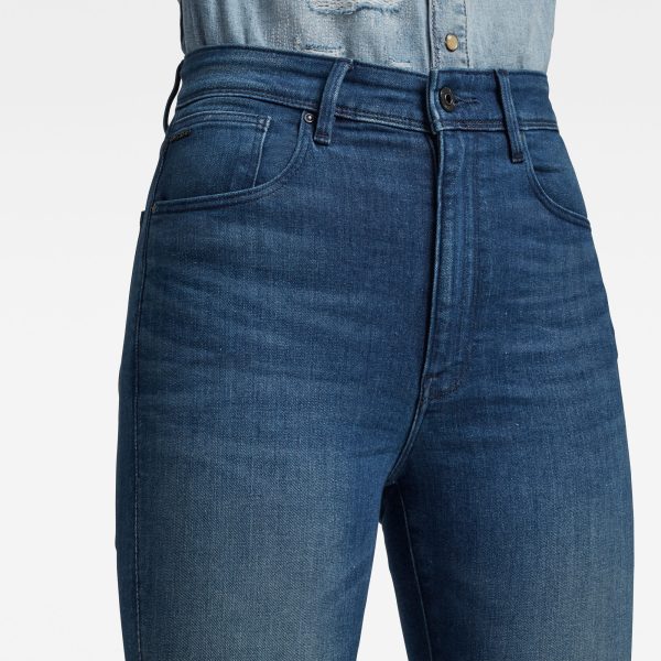 Γυναικείο παντελόνι G-Star RAW Kafey Ultra High Skinny Jeans | Original