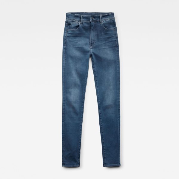 Γυναικείο παντελόνι G-Star RAW Kafey Ultra High Skinny Jeans | Original