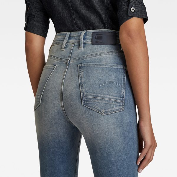 Γυναικείο παντελόνι G-Star RAW Kafey Ultra High Skinny Jeans | Αυθεντικό
