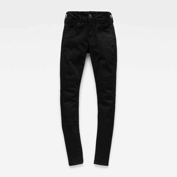 Γυναικείο παντελόνι G-Star RAW Lynn D-Mid Waist Super Skinny Jeans | Original
