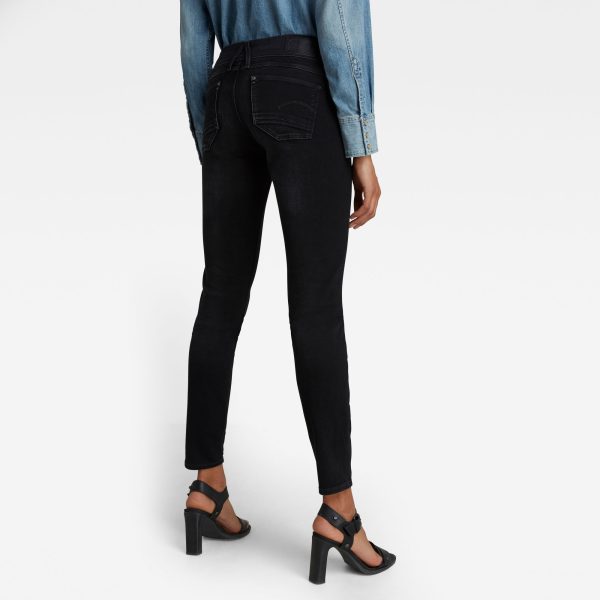 Γυναικείο παντελόνι G-Star RAW Lynn Mid Skinny Jeans | Original