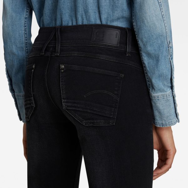 Γυναικείο παντελόνι G-Star RAW Lynn Mid Skinny Jeans | Original