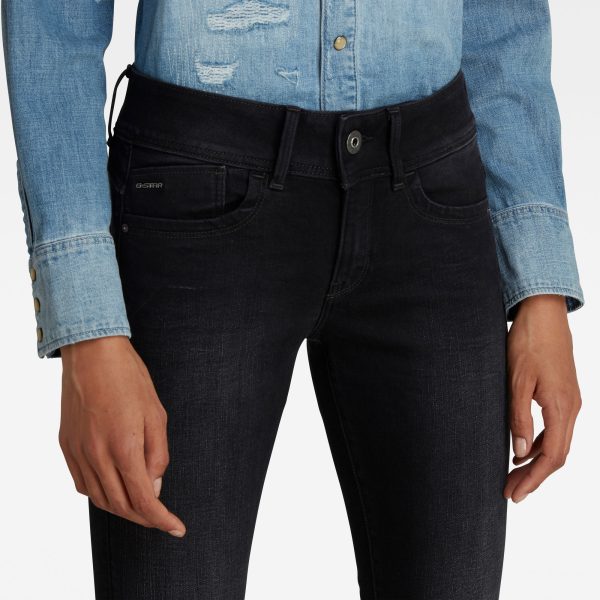 Γυναικείο παντελόνι G-Star RAW Lynn Mid Skinny Jeans | Original