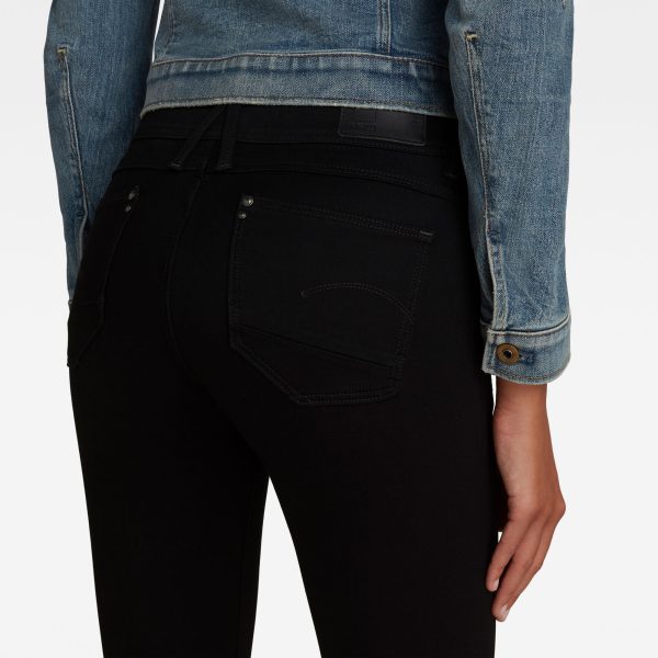 Γυναικείο παντελόνι G-Star RAW Lynn Mid Super Skinny Jeans | Original