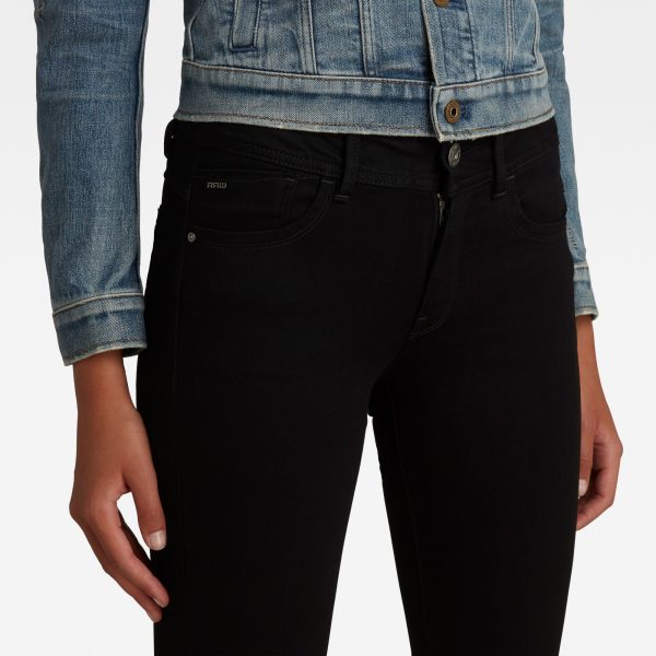 Γυναικείο παντελόνι G-Star RAW Lynn Mid Super Skinny Jeans | Original
