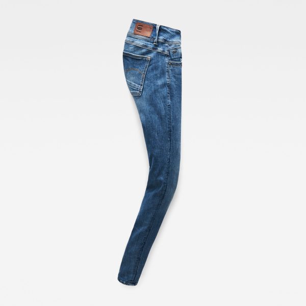 Γυναικείο παντελόνι G-Star RAW Lynn Mid Super Skinny Jeans | Original