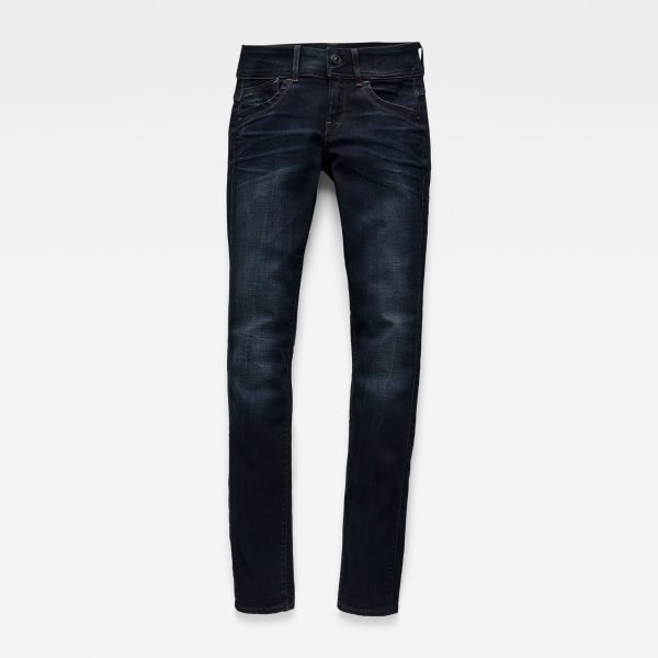Γυναικείο παντελόνι G-Star RAW Lynn Mid Waist Skinny Jeans | Original