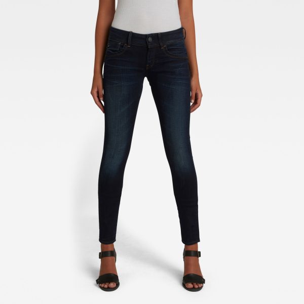 Ανδρικό παντελόνι G-Star Lynn Mid Waist Skinny Jeans Αυθεντικό