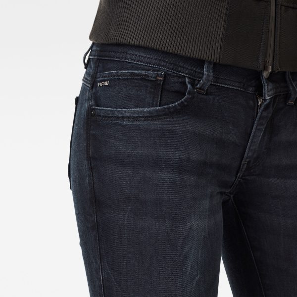 Γυναικείο παντελόνι G-Star RAW Lynn Mid Waist Skinny Jeans | Αυθεντικό