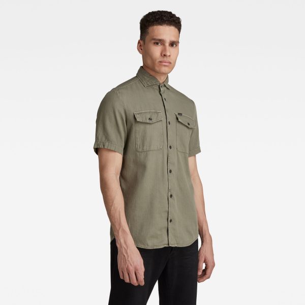 Ανδρικό Πουκάμισο G-Star RAW Marine Service Slim Shirt | Αυθεντικό