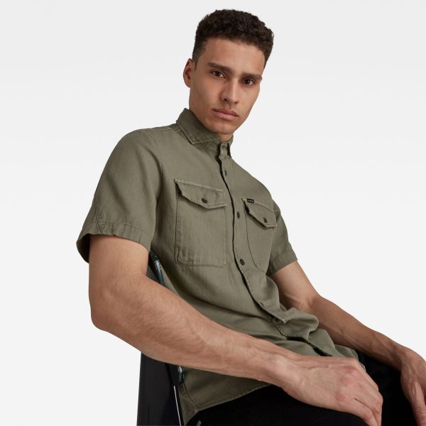 Ανδρικό Πουκάμισο G-Star RAW Marine Service Slim Shirt | Αυθεντικό