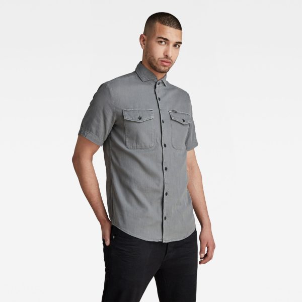 Ανδρικό Πουκάμισο G-Star RAW Marine Service Slim Shirt | Αυθεντικό