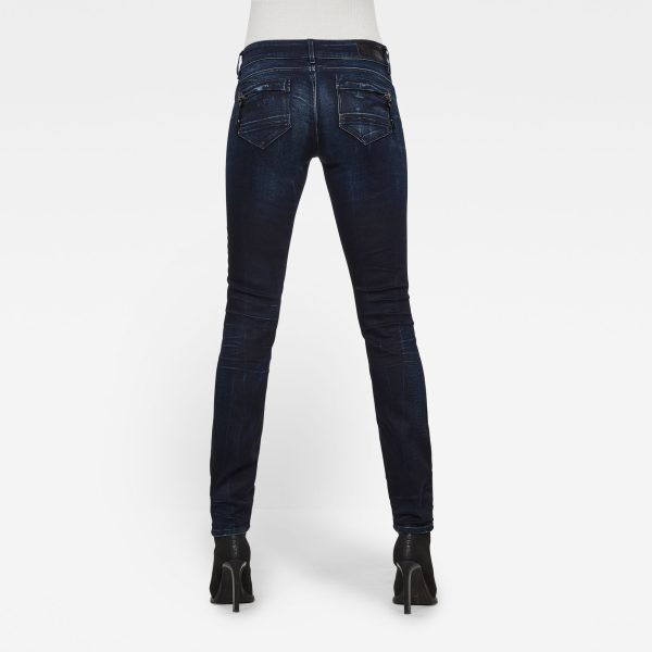 Γυναικείο παντελόνι G-Star RAW Midge Cody Mid Skinny Jeans | Αυθεντικό
