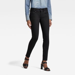Ανδρικό παντελόνι G-Star Midge Cody Mid Waist Skinny Jeans Αυθεντικό