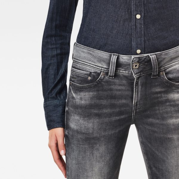 Γυναικείο παντελόνι G-Star RAW Midge Mid Bootcut Jeans | Original