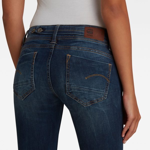 Γυναικείο παντελόνι G-Star RAW Midge Saddle Straight Jeans | Original