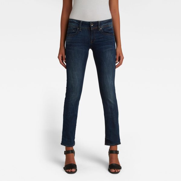 Ανδρικό παντελόνι G-Star Midge Saddle Straight Jeans Αυθεντικό