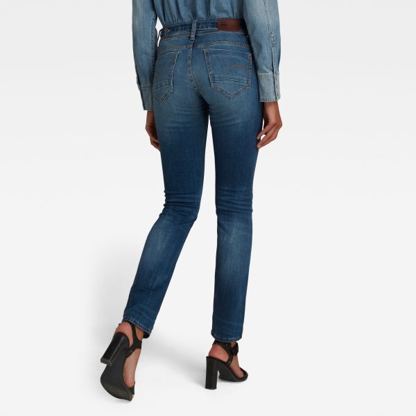 Γυναικείο παντελόνι G-Star RAW Midge Saddle Straight Jeans | Original