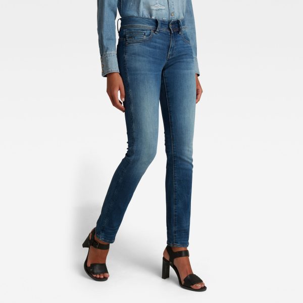 Ανδρικό παντελόνι G-Star Midge Saddle Straight Jeans Αυθεντικό