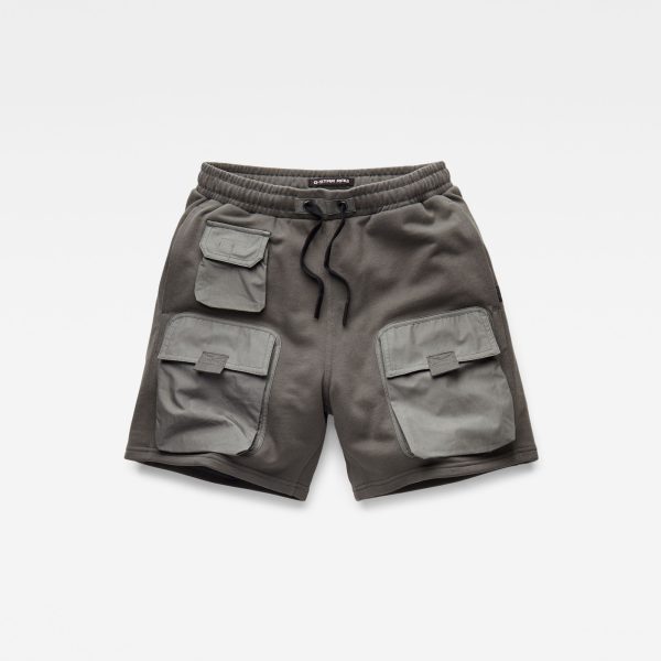 Ανδρική βερμούδα G-Star RAW Mixed Woven Cargo Sweat Shorts | Αυθεντικό