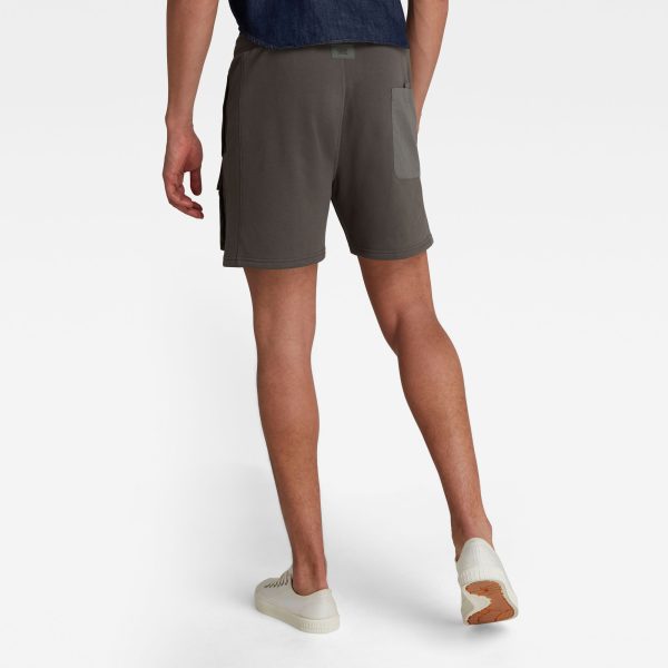 Ανδρική βερμούδα G-Star RAW Mixed Woven Cargo Sweat Shorts | Αυθεντικό
