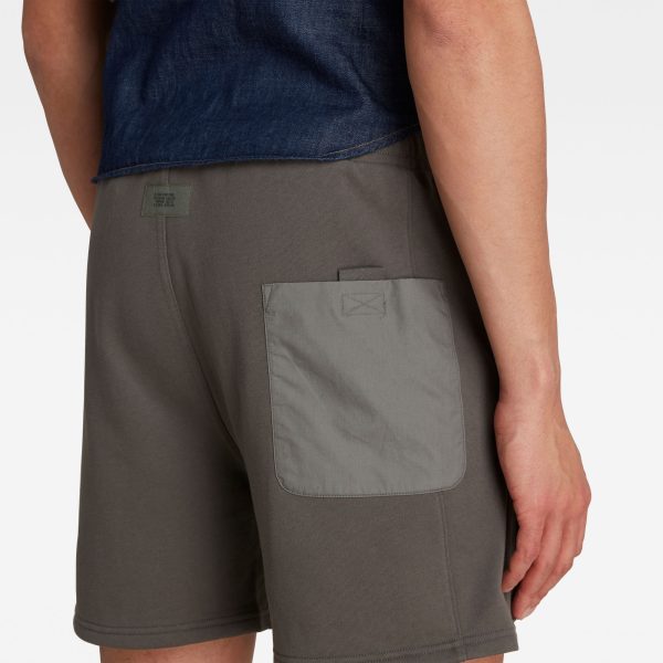 Ανδρική βερμούδα G-Star RAW Mixed Woven Cargo Sweat Shorts | Αυθεντικό
