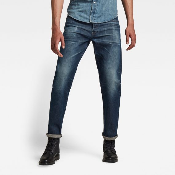 Ανδρικό παντελόνι G-Star Morry Relaxed Tapered Selvedge Jeans Αυθεντικό
