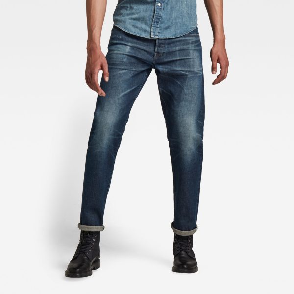 Ανδρικό παντελόνι G-Star Morry Relaxed Tapered Selvedge Jeans Αυθεντικό