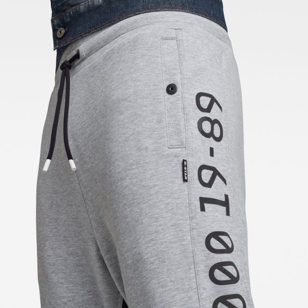 Ανδρικό παντελόνι G-Star RAW Moto Mixed Mesh Sweatpants | Αυθεντικό