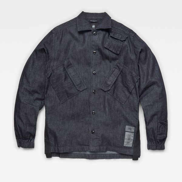 Ανδρικό Πουκάμισο G-Star RAW Multi Slant Pocket Denim Relaxed Shirt | Αυθεντικό
