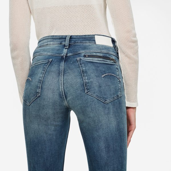 Γυναικείο παντελόνι G-Star RAW Noxer High Straight Jeans | Original