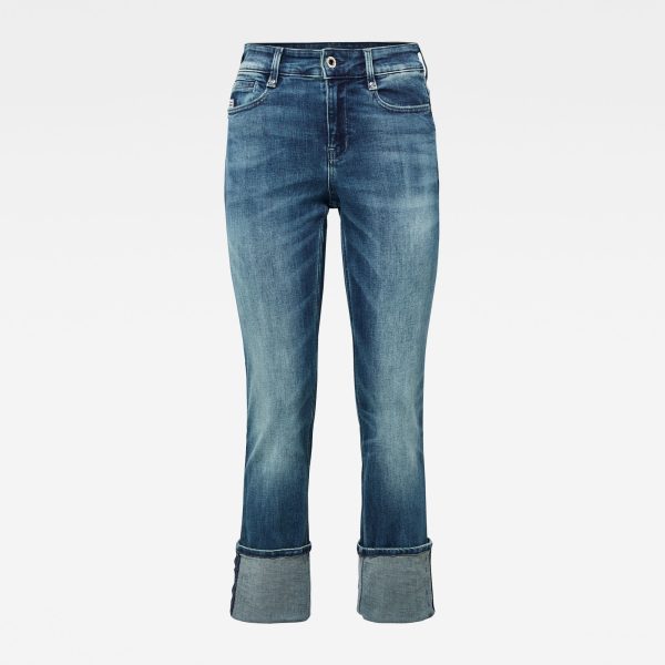 Γυναικείο παντελόνι G-Star RAW Noxer High Straight Jeans | Original