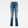 Γυναικείο παντελόνι G-Star RAW Noxer High Straight Jeans | Original 9