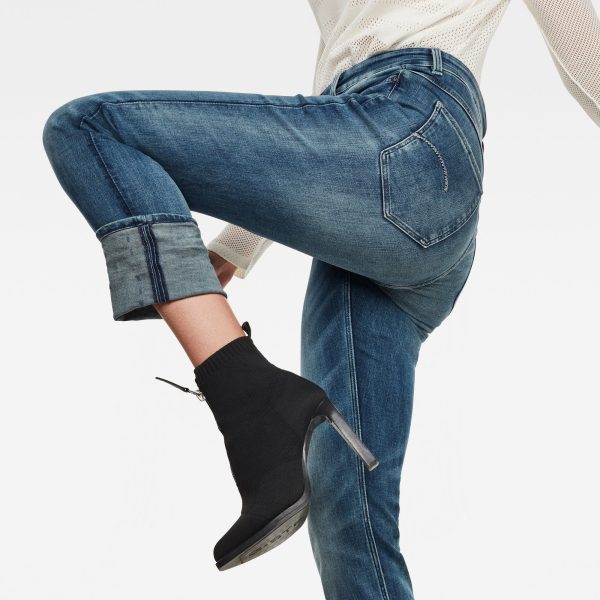 Γυναικείο παντελόνι G-Star RAW Noxer High Straight Jeans | Original