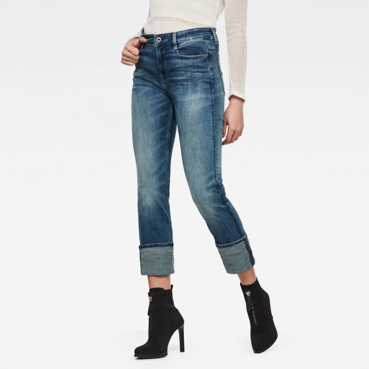 Ανδρικό παντελόνι G-Star Noxer High Straight Jeans Αυθεντικό