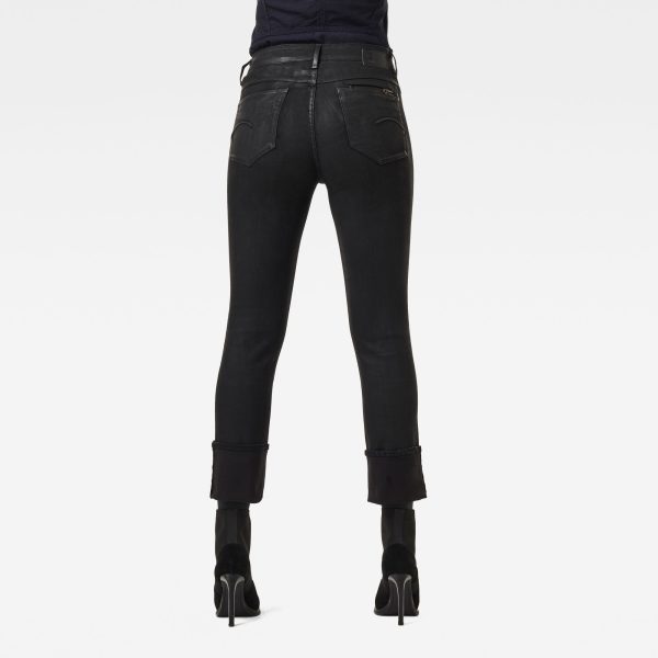 Γυναικείο παντελόνι G-Star RAW Noxer Navy Straight Jeans | Αυθεντικό