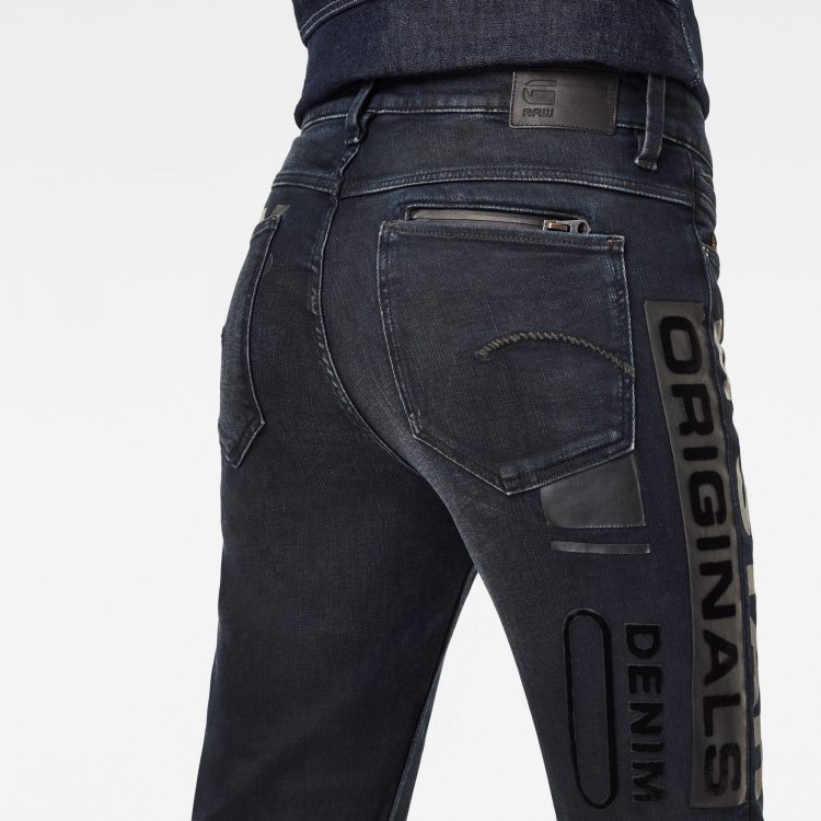 Γυναικείο παντελόνι G-Star RAW Noxer Straight Artwork Jeans | Original 2