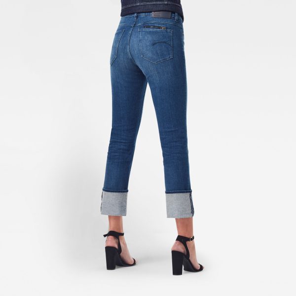 Γυναικείο παντελόνι G-Star RAW Noxer Straight Jeans | Original