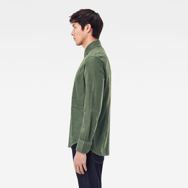 Ανδρικό Πουκάμισο G-Star RAW Panelled Pocket Slim Shirt | Αυθεντικό