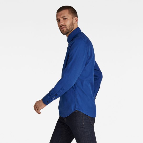 Ανδρικό Πουκάμισο G-Star RAW Panelled Pocket Slim Shirt | Αυθεντικό