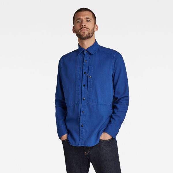 Ανδρικό παντελόνι G-Star Panelled Pocket Slim Shirt Αυθεντικό