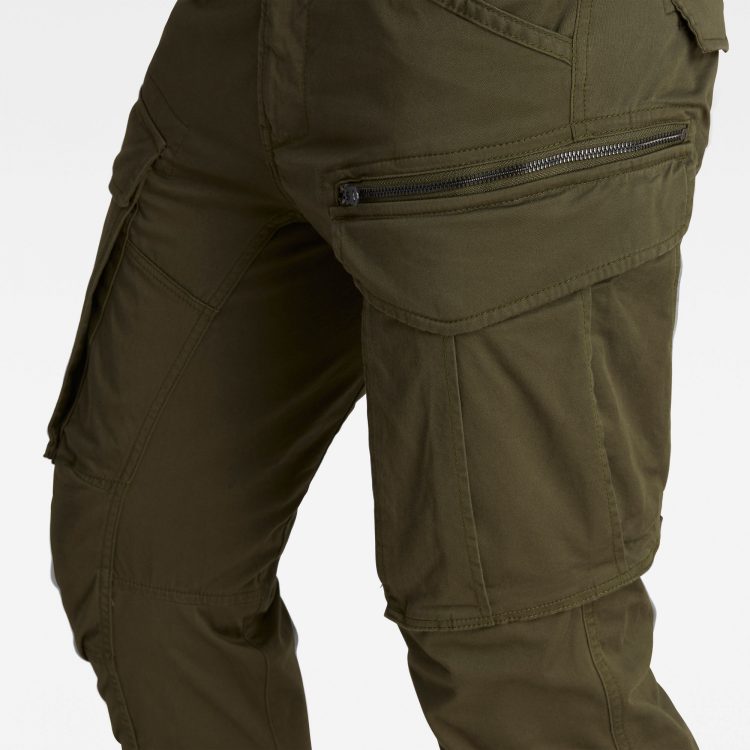 Ανδρικό παντελόνι G-Star RAW Rovic Zip 3D Straight Tapered Pant | Original 4